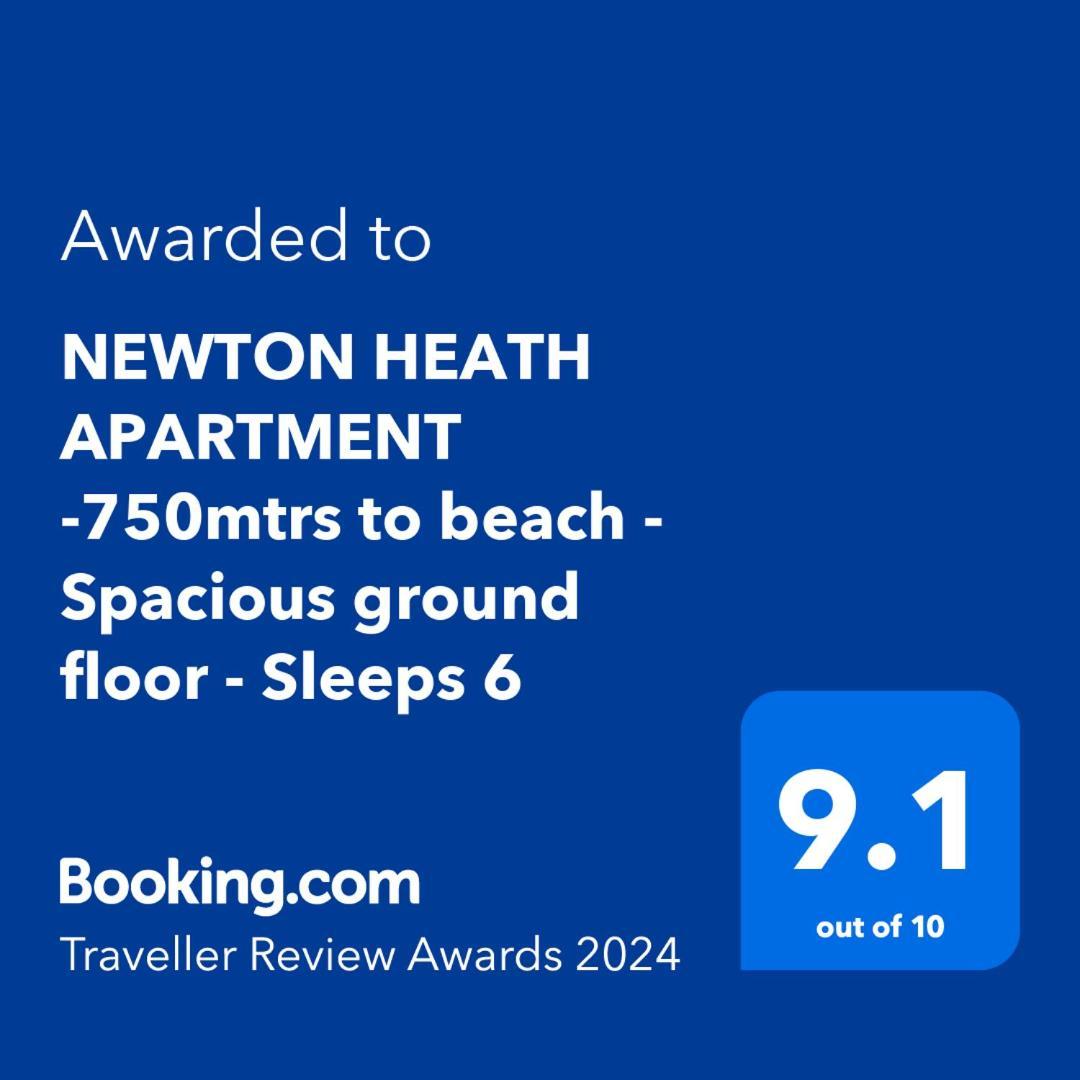 Newton Heath Apartment -750Mtrs To Beach - Spacious Ground Floor - Sleeps 6 Porthcawl Extérieur photo